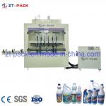 Automatic HCL Filler Packaging Line For Sodium Hypochlorite Flash Bleach Acid Filling for sale