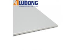 China White Core 6mm Aluminium Composite Panel PVDF Coating supplier