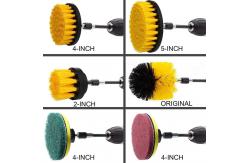 China 12 Pcs Drill Brush Attachment Set with Pad Sponge and Extend Attachment supplier