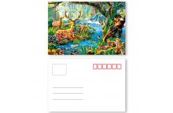 China Vincent Van Gogh Artwork 3d Lenticular Picture Postcard UV Offset Printing supplier
