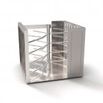 Zento OEM ODM Access Control System Waist Height Turnstile Gate with CE &Rohs Certificate for sale