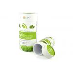 Silver Hot Stamping Paper Tube Tea Packaging Cylinder Paper Canister