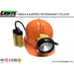 Multi - Functional Underground Mining Cap Lamps , Mining Hard Hat Led Lights