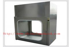 China Hospital Portable Clean Pass Box , Antirust Pass Box For Microbiology Lab supplier