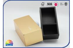 China Corrugated Cardboard Rigid Gift Box With E Flute Paper Insert supplier