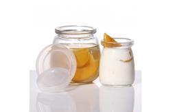 China Customized Shape Glass Pudding Jars 200ml Vacuum Sealing supplier