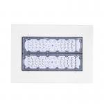 100W IP54 Gas Station Flood Light Aluminum Clear PC For Gas Station