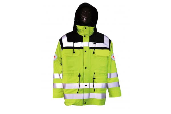 Class 3 HIVIS Work Clothes Withstand 50 Industrial Washes Safety Rain Jacket