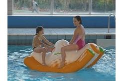 China Commercial Grade 2 Seats Inflatable Water Totter / Inflatable Water Games For Pool supplier