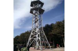 China 20m galvanized Fire Observation Military Guard Tower supplier