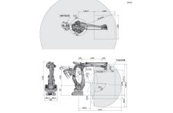 China 4 Axis Industry Robot Arm 12KW CP500L Hydraulic Robot Arm Custom supplier