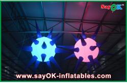 China Indoor Giant Ceiling Inflatable Lighting Decoration Led Ball supplier