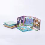 Portable Magnetic Childrens Jigsaw Puzzles Foldable Book