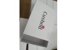 China Hot Stamping Gold Foil Paper Sliding Box Red Custom Cardboard Packaging Box supplier