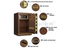 China Dual Alarm Solid Steel Office Safe Box electronic lock For Security H600mm supplier