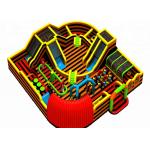 Promotional Indoor Inflatable Theme Park For Adults Punchure - Proof