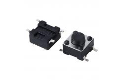 China Induction Cooker SMD Tact Switch Vertical 6x6 Copper Foot 4 Pins supplier