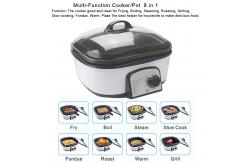 China Knob Control Electric Multi Cooker Easy Operation 220V Fast Cooking Speed supplier