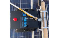 China Maintenance Solution Electric Solar Panel Cleaning Robot Fuel 24-Hour Online Service supplier