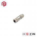 IP67 Waterproof D Code Male Aviation Cable M12 Connector 4 Pin