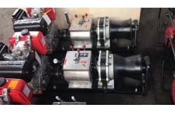 China Capacity 50KN Cable Winch Puller 5 Ton Fast Speed Diesel Wire Rope Winch supplier