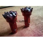 7-15 Bar Air Pressure CIR130 	DTH Drill Bits For Drilling Hole Flat Face Type for sale