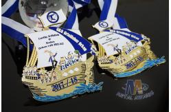 China Carnival Orden Medaille Soft Enamel Medals 3D Effect Many Stones On Medallion supplier