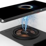 2023 Transparent Foldable 15W 7.5W Wireless Charger Dock 2 In 1 Qi Wireless Charger For Aplpe Watch for sale