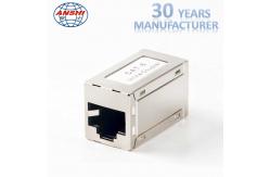 China Cat5e Cat6 Cat6a Stp Ftp 8p8c Female Toolless Keystone Jack Inline Coupler supplier