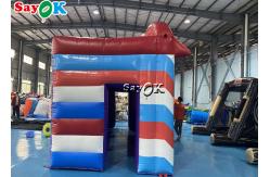 China Carnival Party Tarpaulin Inflatable Air Tent Four In One Game supplier