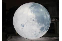 China Giant Lighting Inflatable Moon Globe 6 M Dia PLL - 145 Long Lifespan supplier
