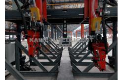 China Heavy Duty H Beam Automatic Welding Machine Single Torch supplier