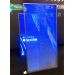 Light Weight Transparent LED Display Easy Install Free Standing LED Signs for sale