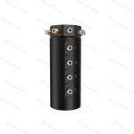Durable Rotary Hydraulic Joint Eight Circuits M5 Ports HJ0640-08M5 for sale