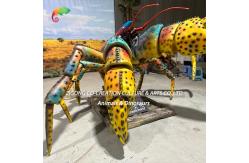 China Animatronic Animals Simulation Hermit Crab For Theme Park Decoration supplier