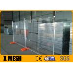 Hot Dipped Galvanized Metal Mesh Fencing Site Security 2.4x2.1m Size As 4687 Standard for sale