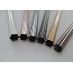 Reinforced Metal Roman 5 Metres Galvanized Pipe Curtain Rod for sale