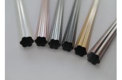 China Reinforced Metal Roman 5 Metres Galvanized Pipe Curtain Rod supplier