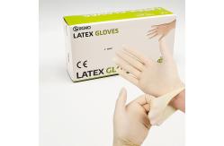 China 6ml Latex Surgical Gloves Sterile Powdered Safety Hand Latex Examination Glove supplier
