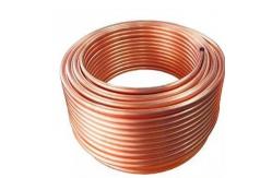 China C12200 C2400 Copper Coil Pipe ASTM B280 Pancake Tube AC Strip Air Conditioner supplier