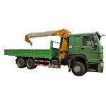 SINOTRUK HOWO Truck Mounted Crane XCMG Crane 10T 6X4 Truck Bed Mounted Crane for sale