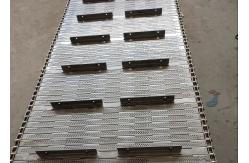 China Heat Resistance Plate Linked Perforated Conveyor Belt On The Bin Wash supplier