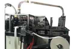 China Ultrasonic Sealing Ice Cream Cup Making Machine With High Speed supplier