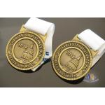 Distance Run Custom Made Kids Metal Marathon Medals , Despoke Gold Medallions for sale