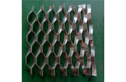 China 0.5mm To 8mm Grecian Expanding Stretched Metal Mesh Roll supplier