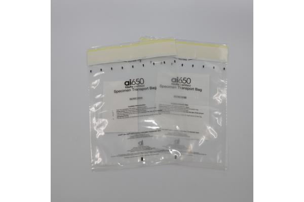 Custom Print Self Adhesive Lock Plastic Specimen Biohazard Bags For Lab