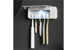 China Healthlead D005 Wall Mounted UV Toothbrush Sanitizer Holder Timing Function supplier