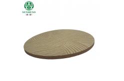 China Wholesale Custom Round Decoration Message Notice Cork Board supplier