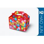 Recycled Cardboard Food Packaging Boxes For Promotion , Matt Lamination