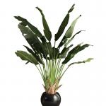Artificial Green Potted Plant Banana Tree Indoor Large Landscaping Decoration for sale
